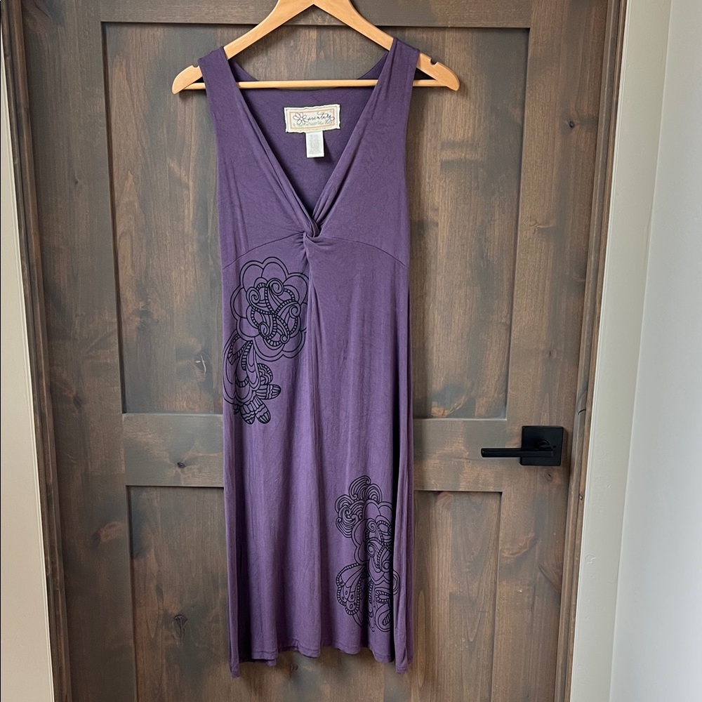 Aventura Purple Sleeveless Dress